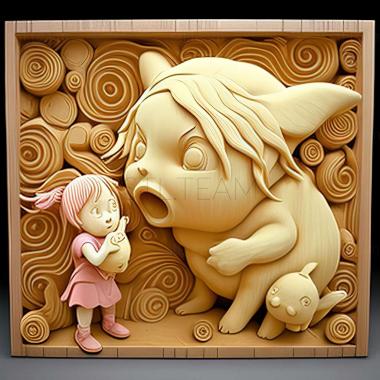 3D model Clefairy Tales Pippi VS Purin (STL)